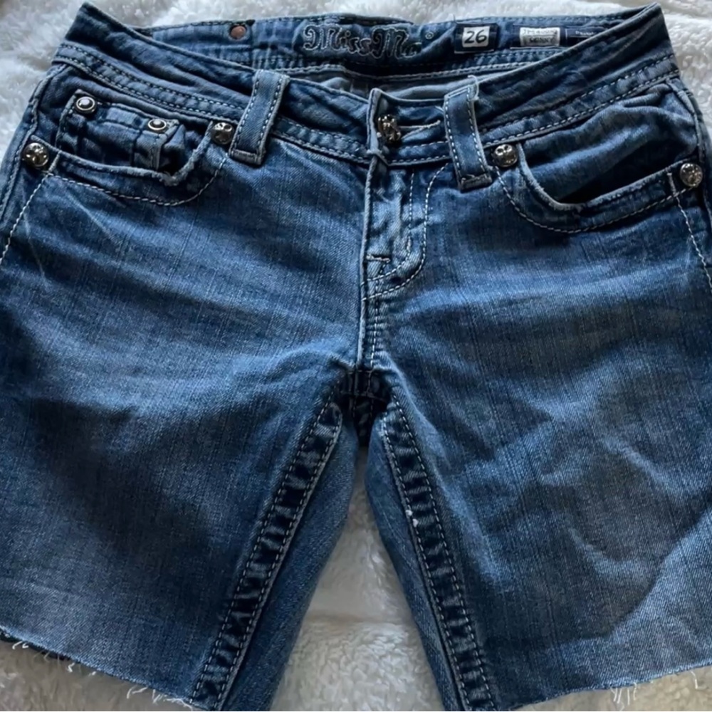 Miss me cut shorts